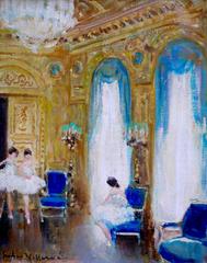 Ballet Dancers in a Gold Salon