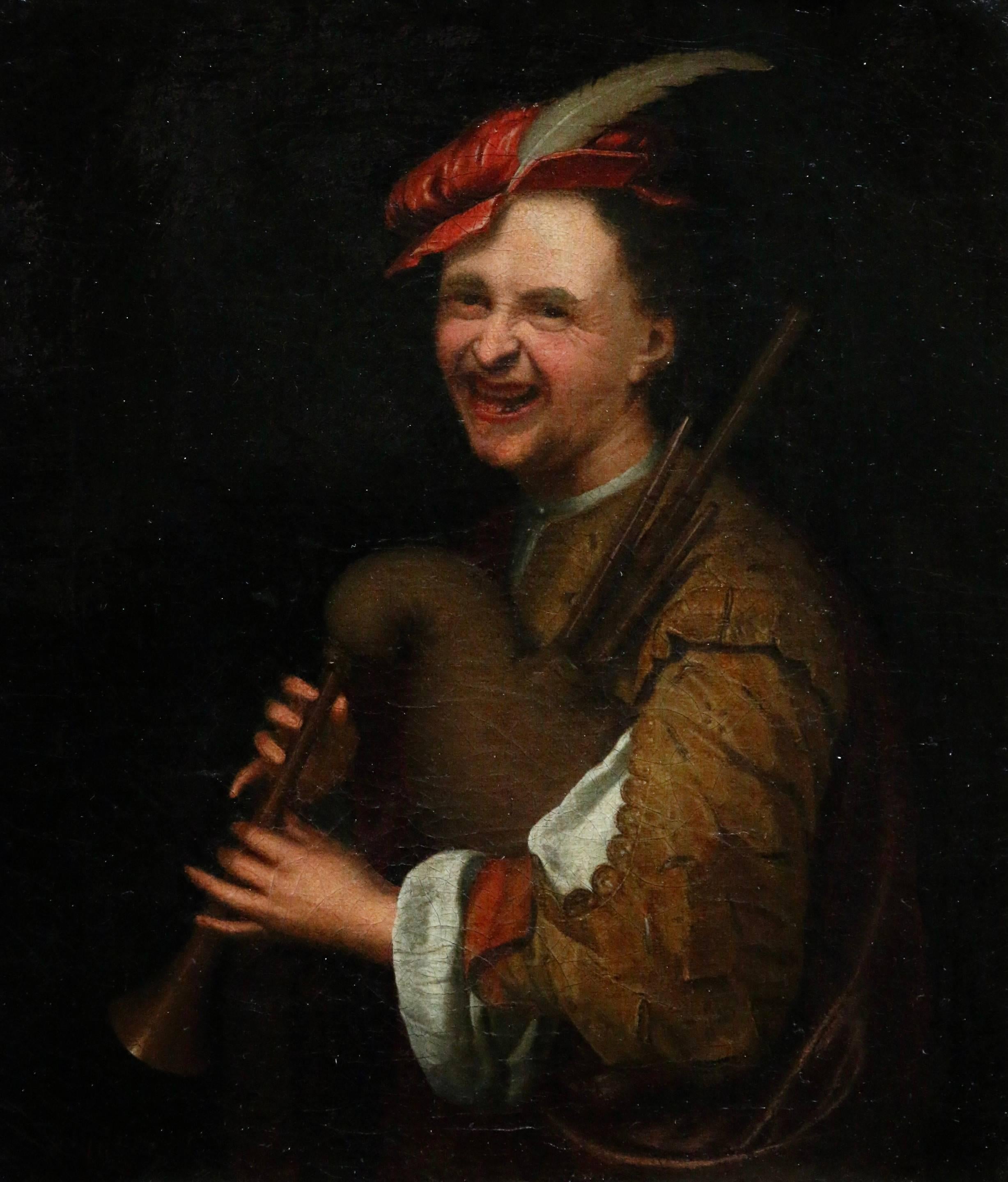 Johannes Tilius Portrait Painting - The Piper