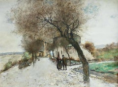 Figures in a Village
