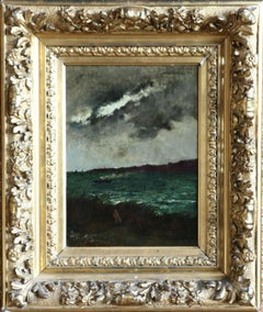 Vaporetto al largo della costa - Sera