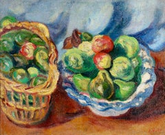 Louis Valtat - Fruits on a Table, French Fauvist Still Life Oil c1920