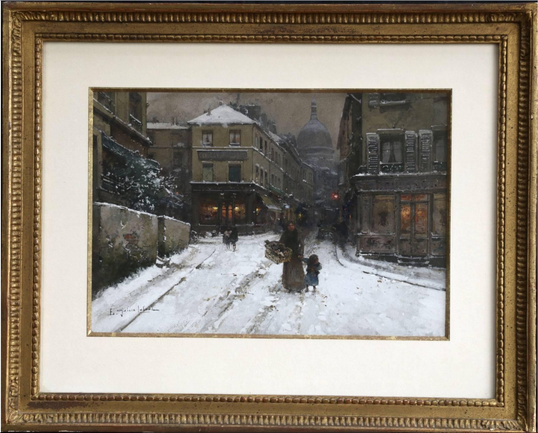 Montmartre - Art by Eugene Galien-Laloue