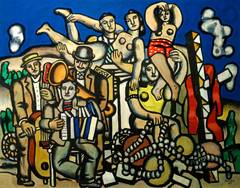 Acrobats Et Musiciens