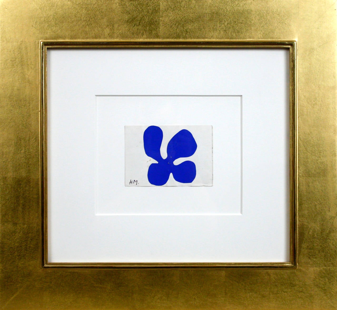 Blue Flower - Painting by Henri Matisse