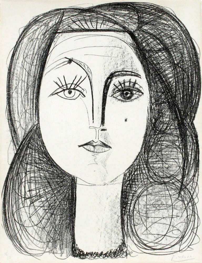 Pablo Picasso Figurative Print - Francoise