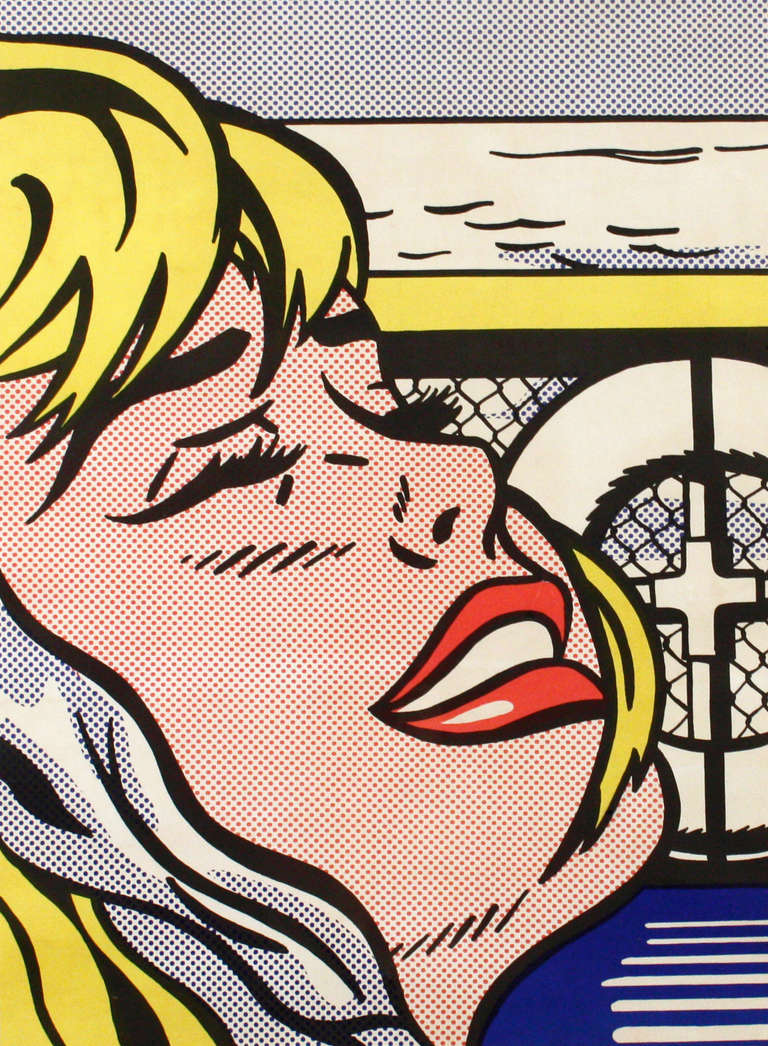 Roy Lichtenstein Figurative Print - Shipboard Girl
