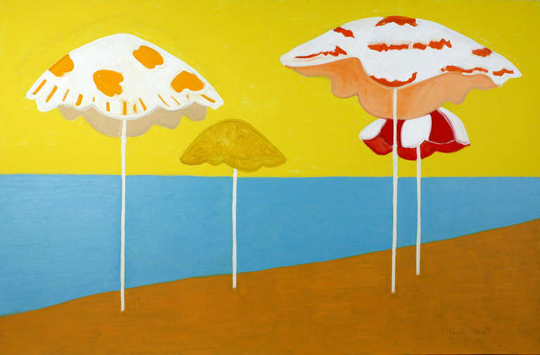 March Avery Landscape Painting - Antibe