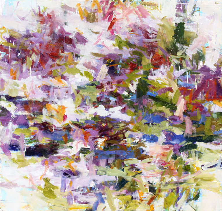 K Silve Abstract Painting - Through Trees