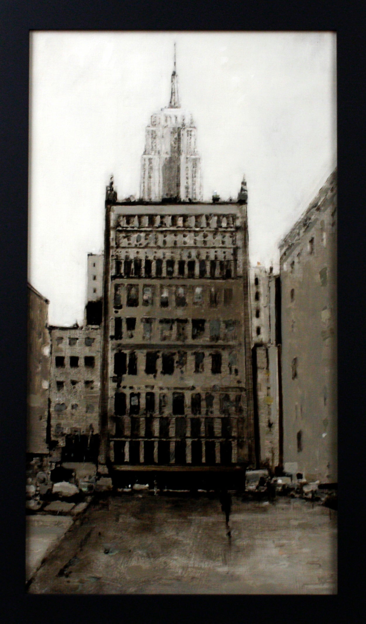 Below the Empire State Building