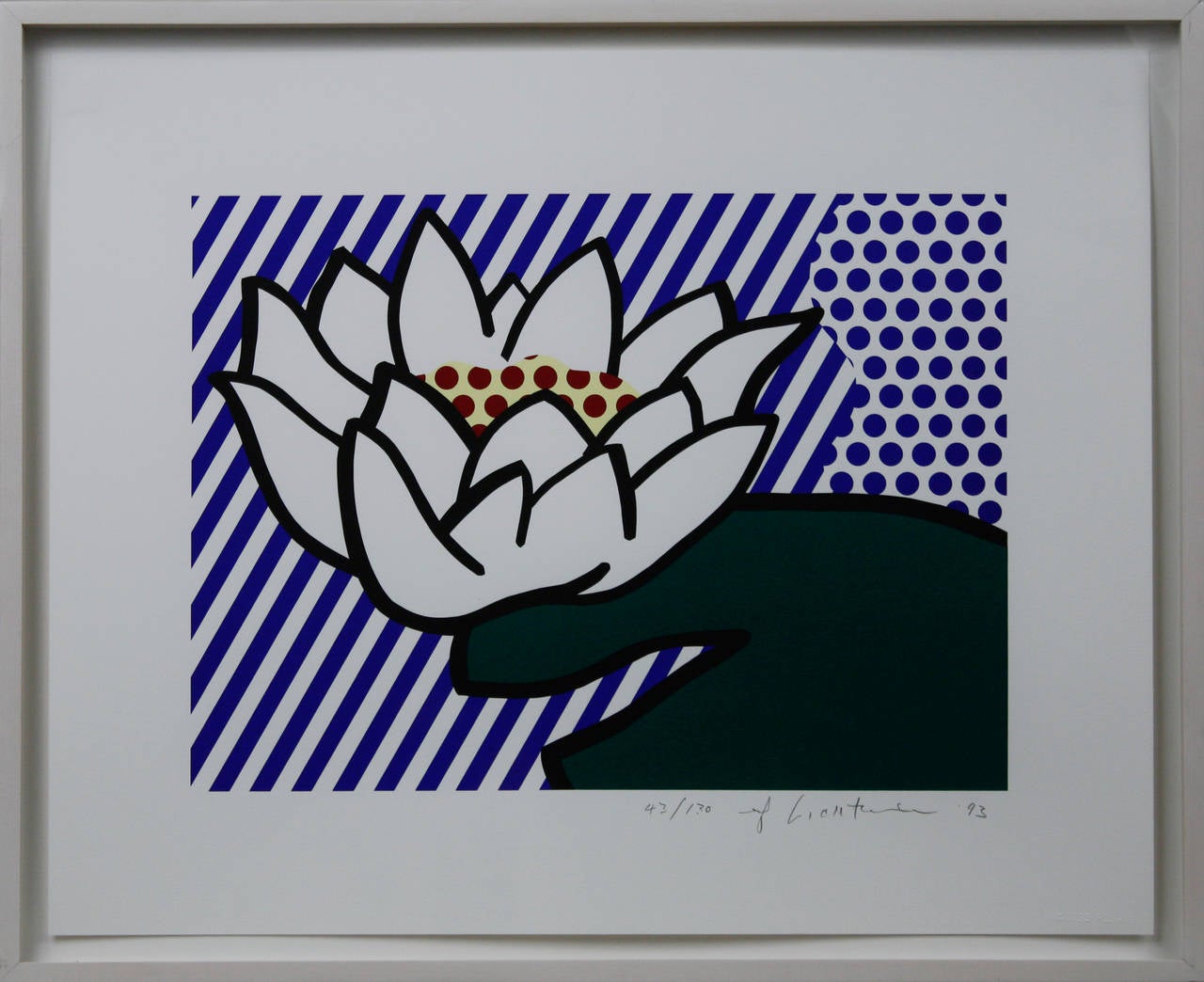 Water Lily - Print by Roy Lichtenstein