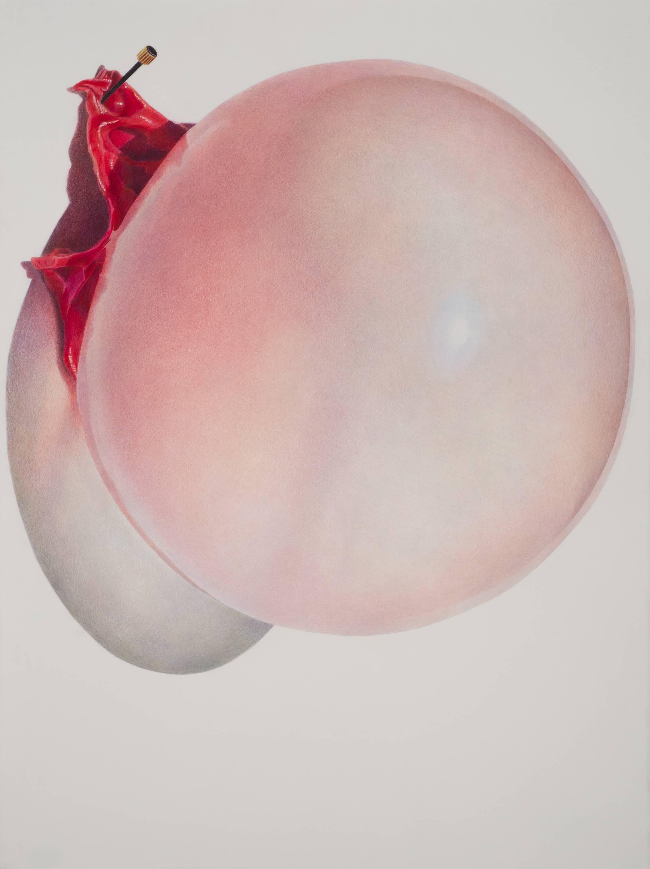 Julia Randall
Pinned Peach, 2013
Colored Pencil On Paper
30h x 22w in
Signature: Signed verso
Provenance: Artist to Garvey Simon Art Access, New York, NY
Exhibited:
2014  Julia Randall: Sticky,&quot; Real Art Ways, Hartford, CT
2014  Oral Fixations: