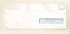 Margot Glass, Safety Envelope, Watercolor with pencil still life, 2016