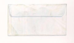 Margot Glass, Long Glassine Envelope, Watercolor and pencil still life, 2016