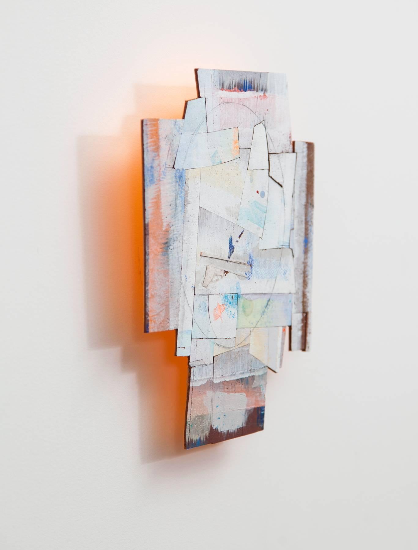 Joan Grubin Abstract Sculpture - Detritus Series #5