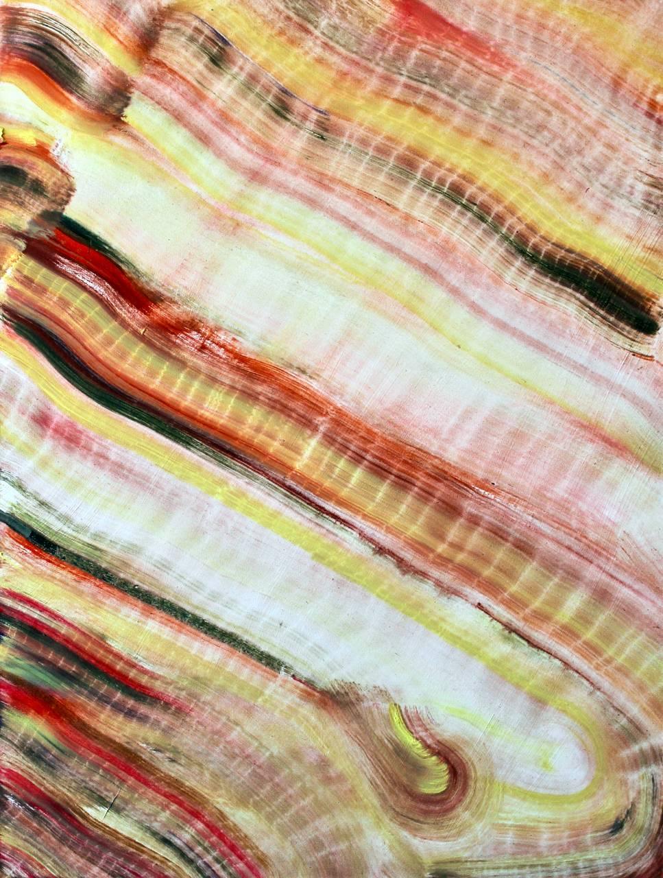 Danielle Riede Abstract Painting - Running with the Rythm