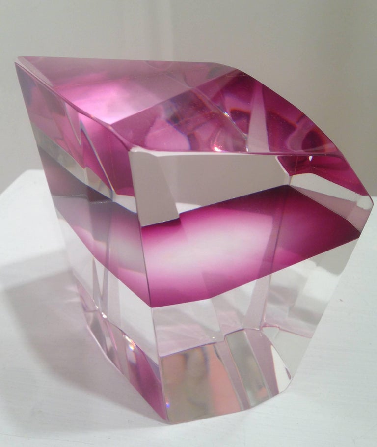 Neema Lal Neema Lal, Love, Abstract optical glass sculpture, 2016 For
