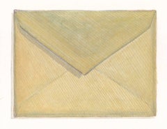Margot Glass, Small Gift Envelope, Watercolor and pencil still life, 2016