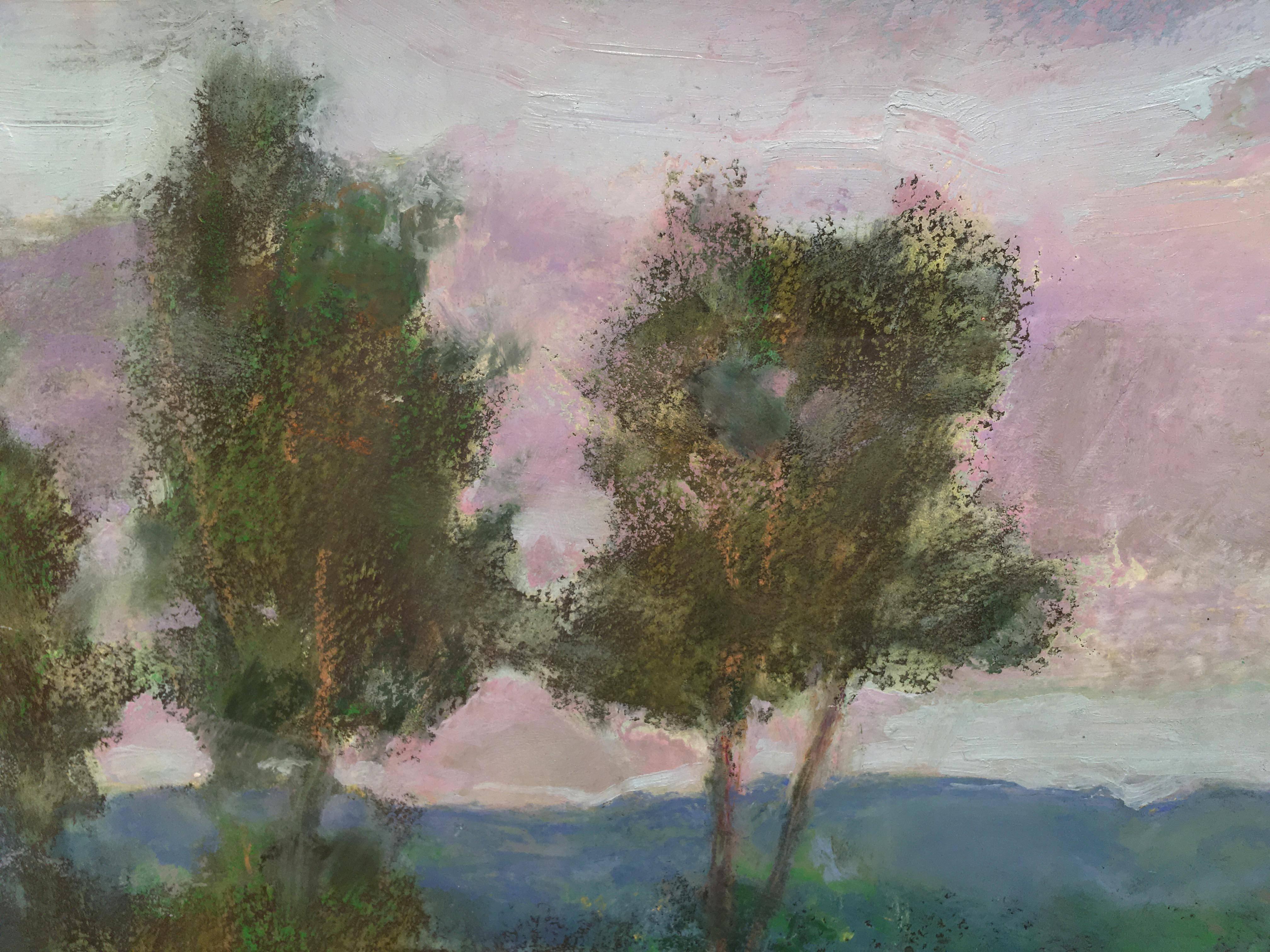 Daisy Craddock, Summer Romance (1st), Oil pastel landscape, 2015 1