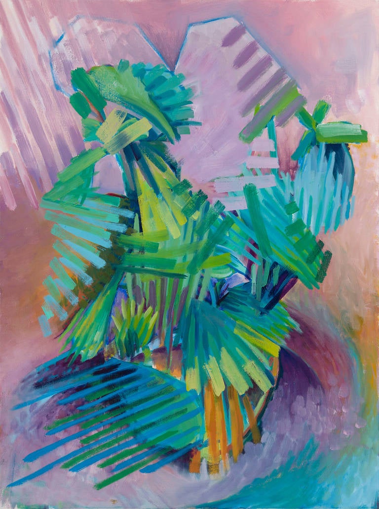 Todd Kelly Abstract Painting - Plant Painting