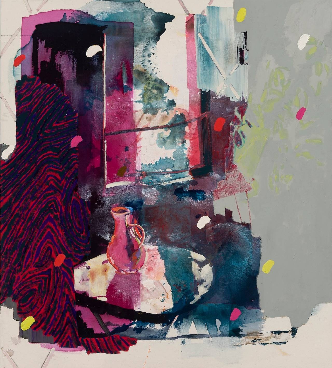 Angelina Gualdoni Abstract Painting - 50 Split
