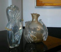 'Uomo' and 'Donna' sculptural vases
