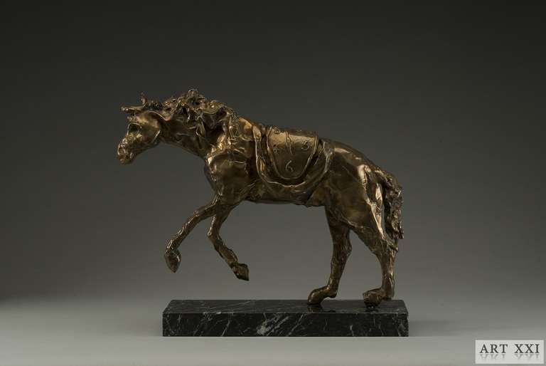Salvador Dalí­ Horse saddled with time For Sale at 1stDibs