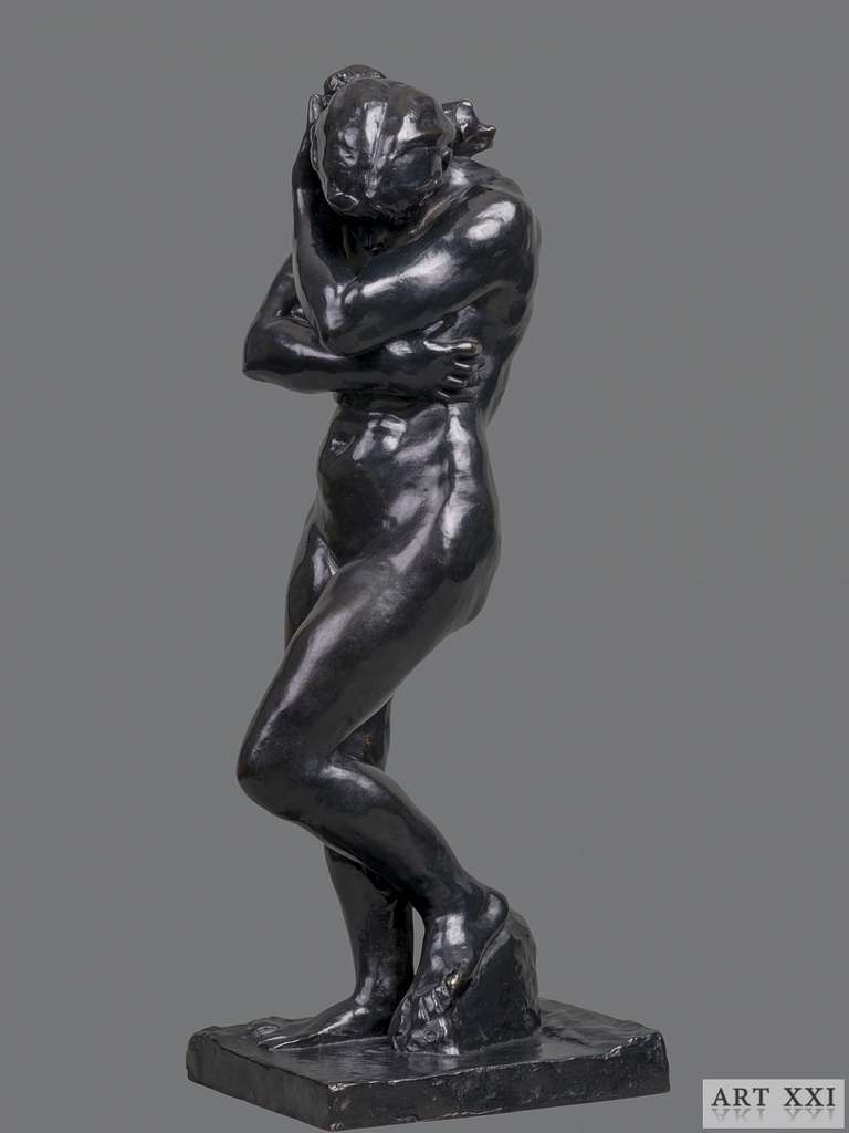 Little Eve - Sculpture by Auguste Rodin