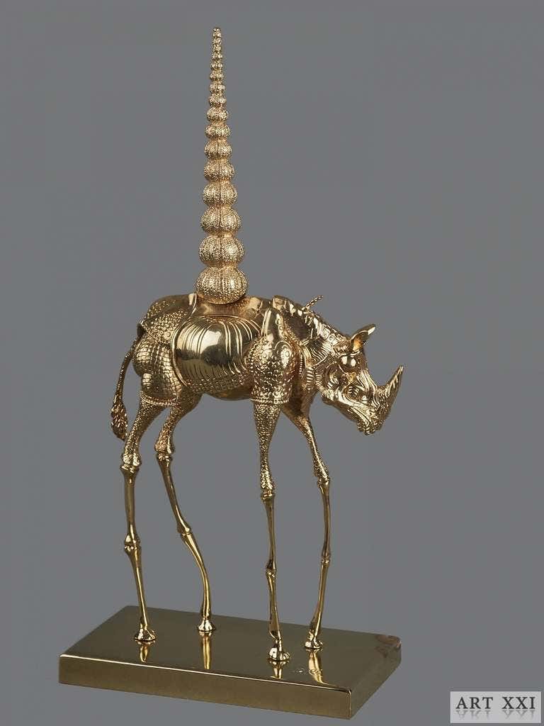 Cosmic Rhinoceros Salvador DalĂÂ - Cosmic Rhinoceros For Sale at 1stDibs | salvador dali ...