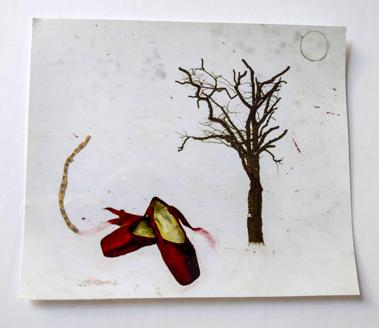 Figurative Painting de Angelica Bergamini - Ponte mis zapatos
