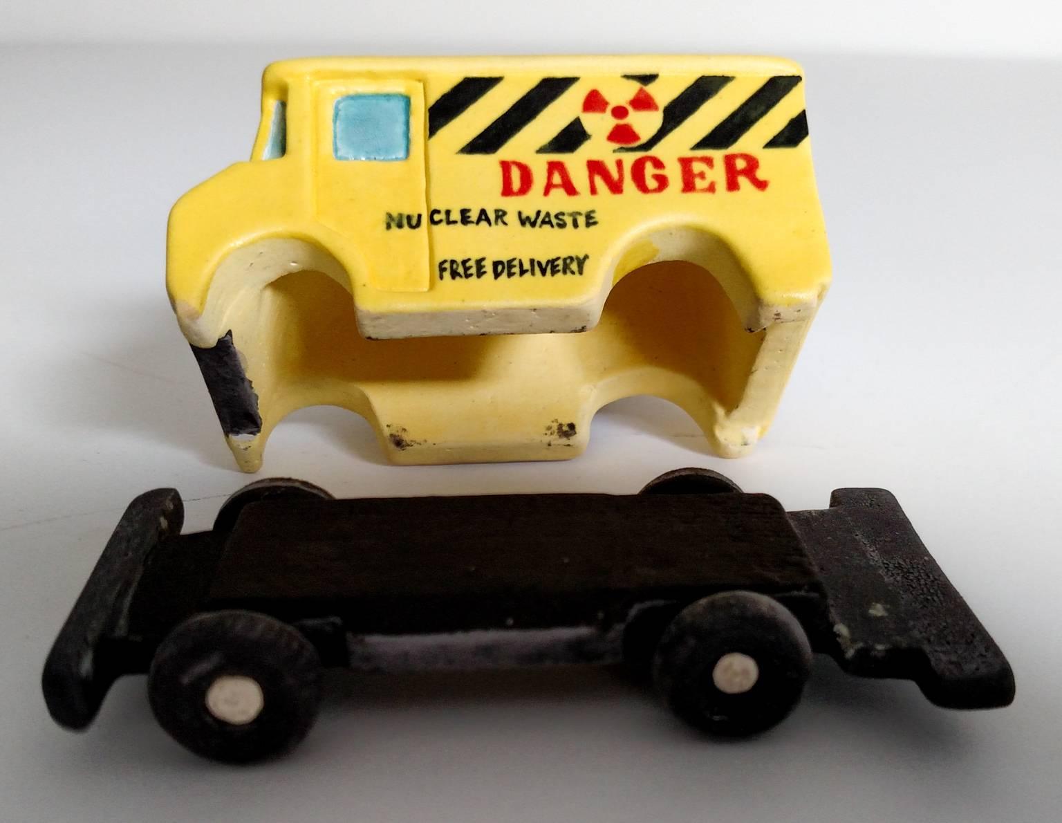 Danger Truck - Contemporary Sculpture by Kenjiro Kitade