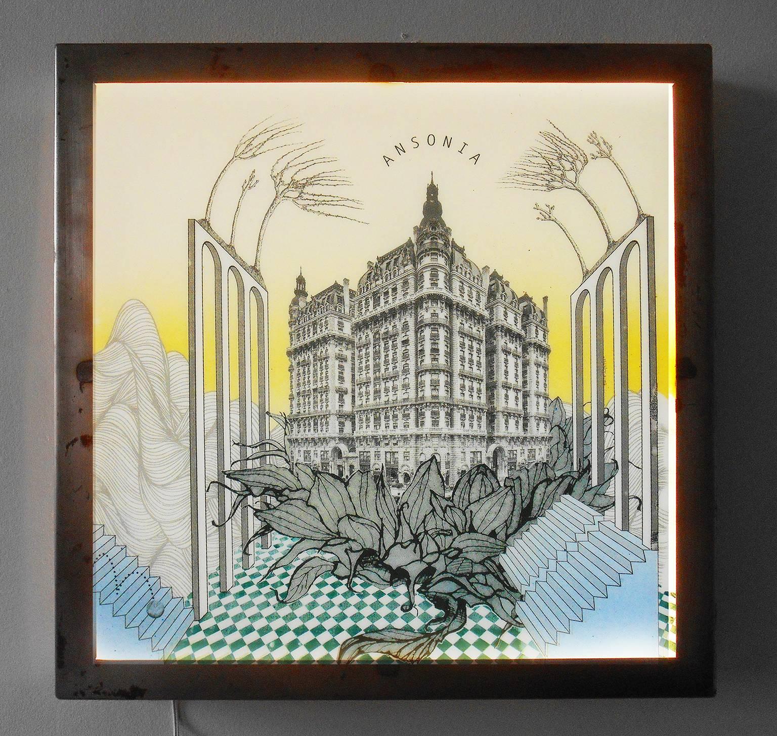 The Ansonia - Mixed Media Art by Joseph Cavalieri