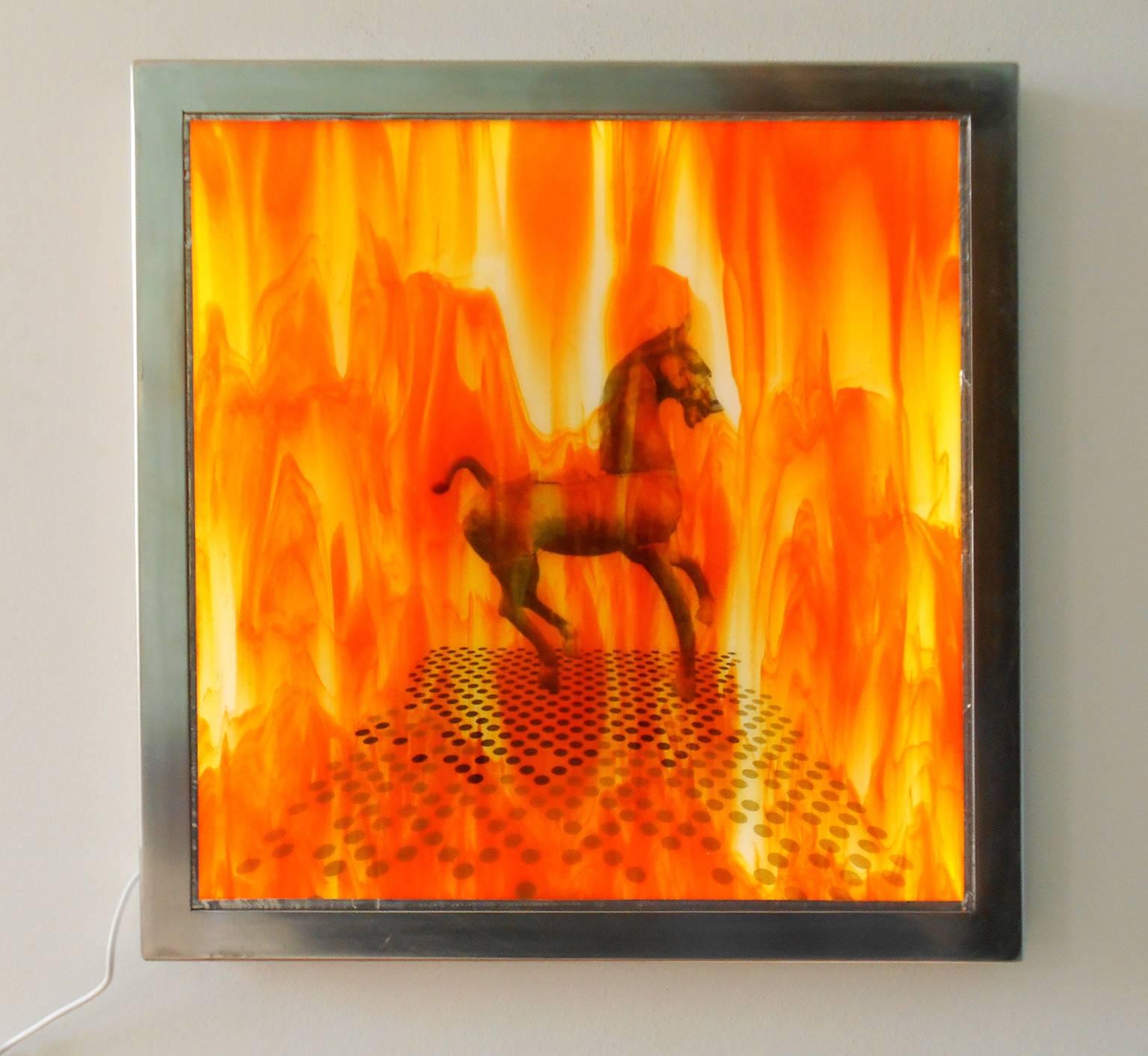 'Pfred' (Horse) - Mixed Media Art by Joseph Cavalieri