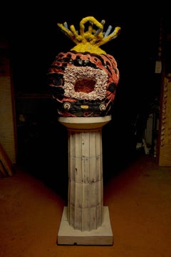 Ceramic Standing Sculpture: 'Candy'