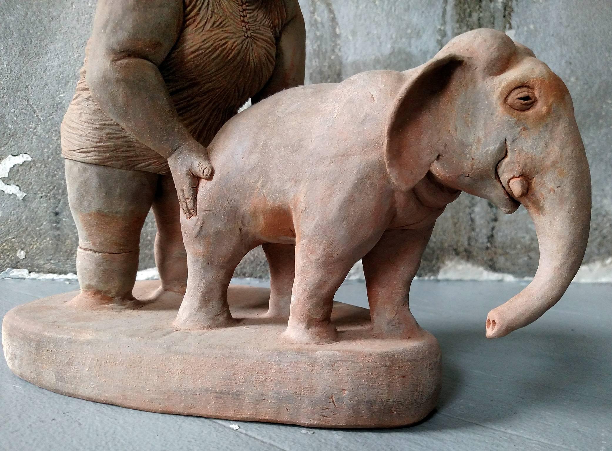 Barro Serie B - Sculpture de Kenjiro Kitade