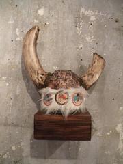 Dr. Chicken Coop Viking Helmet