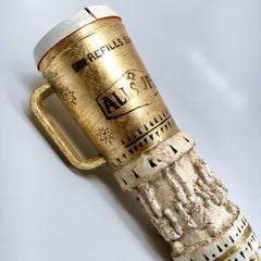 Carved Woolly Rhino Horn Celebration Mug