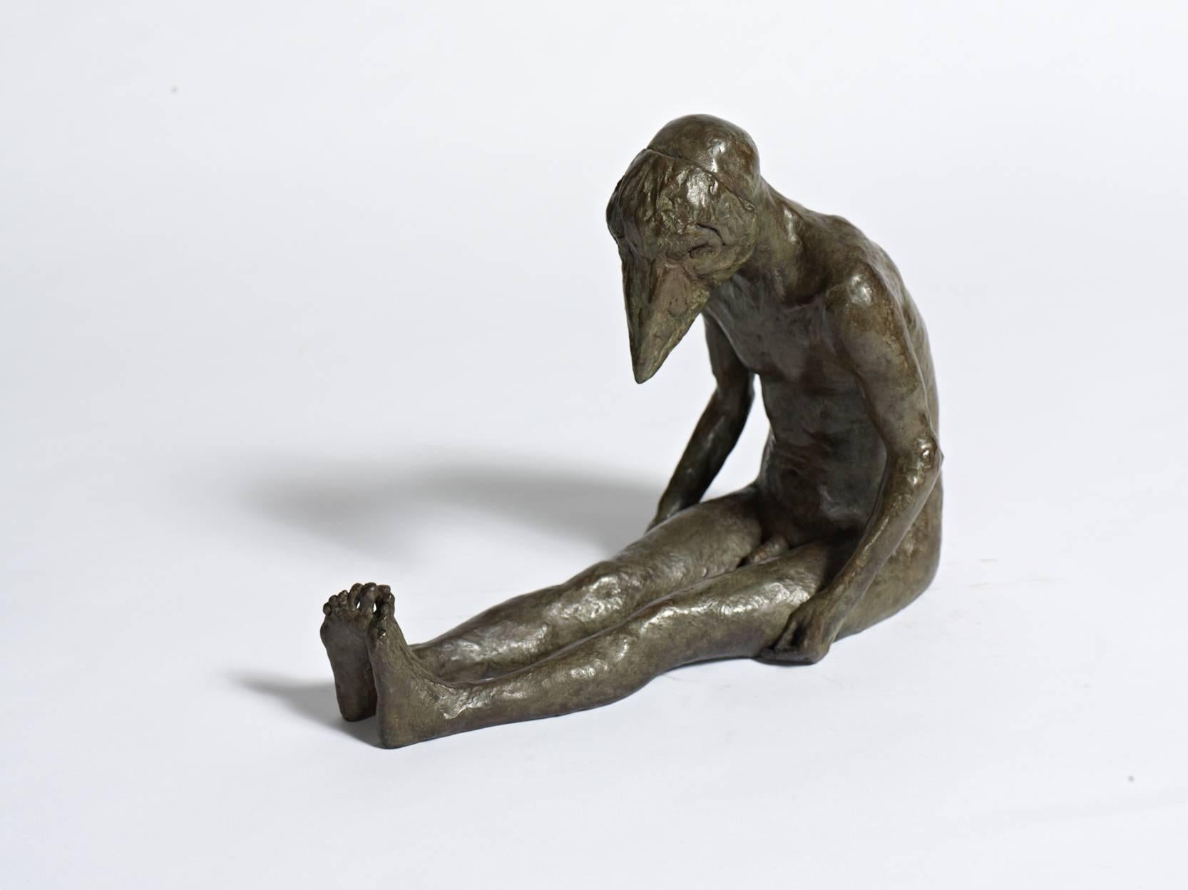 Beth Carter Nude Sculpture - Crowmask II
