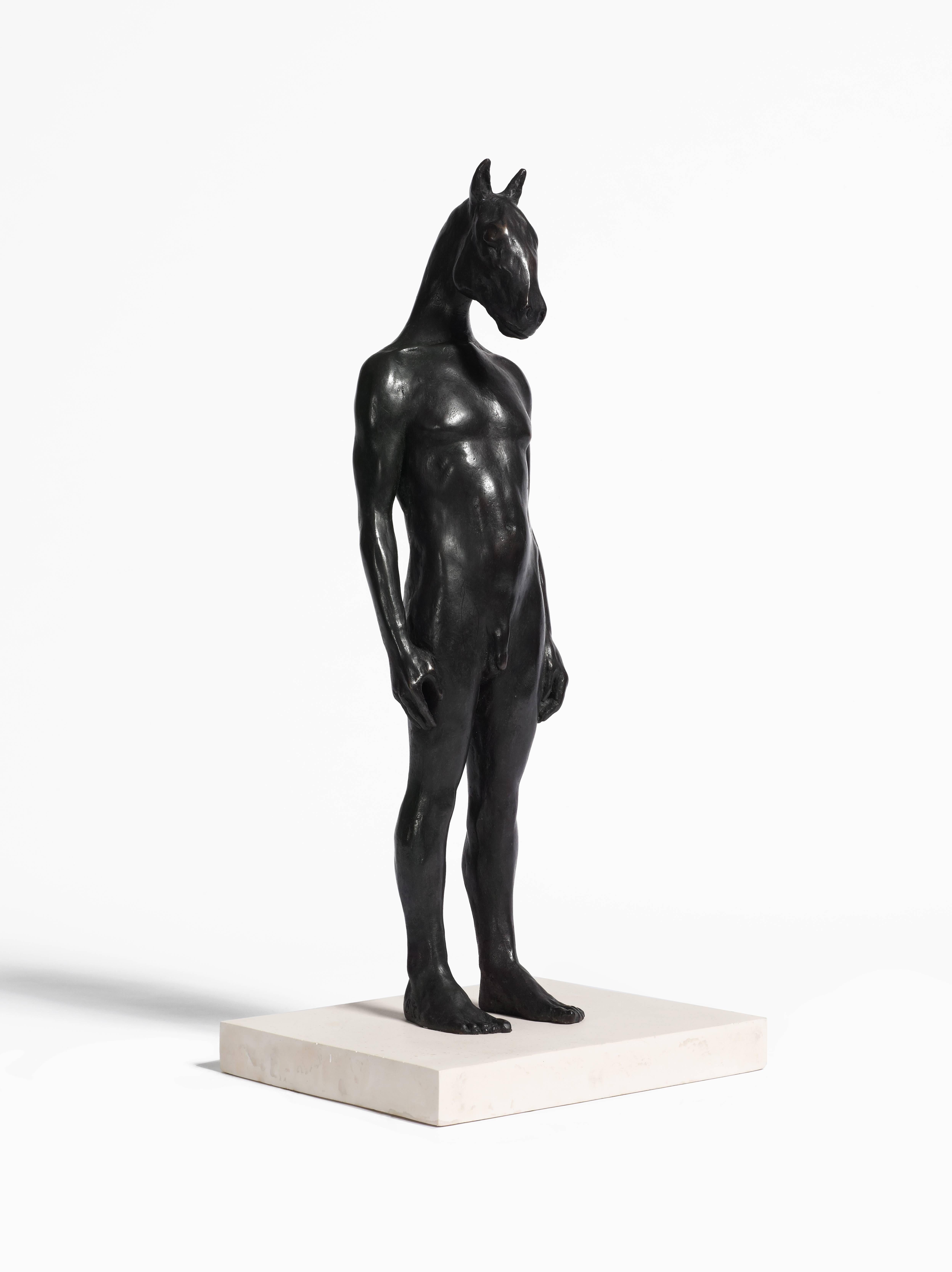 Standing Horse - Sculpture by Beth Carter