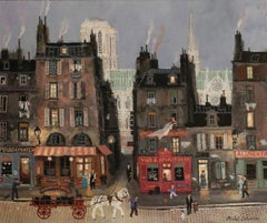 Soleil du Matin, Acrylic Paint on Board