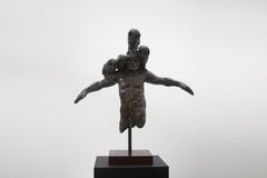 The Watchman, bronze sculpture