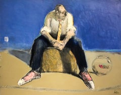 Raconte Moi l'Océan, Contemporary Style Oil Painting