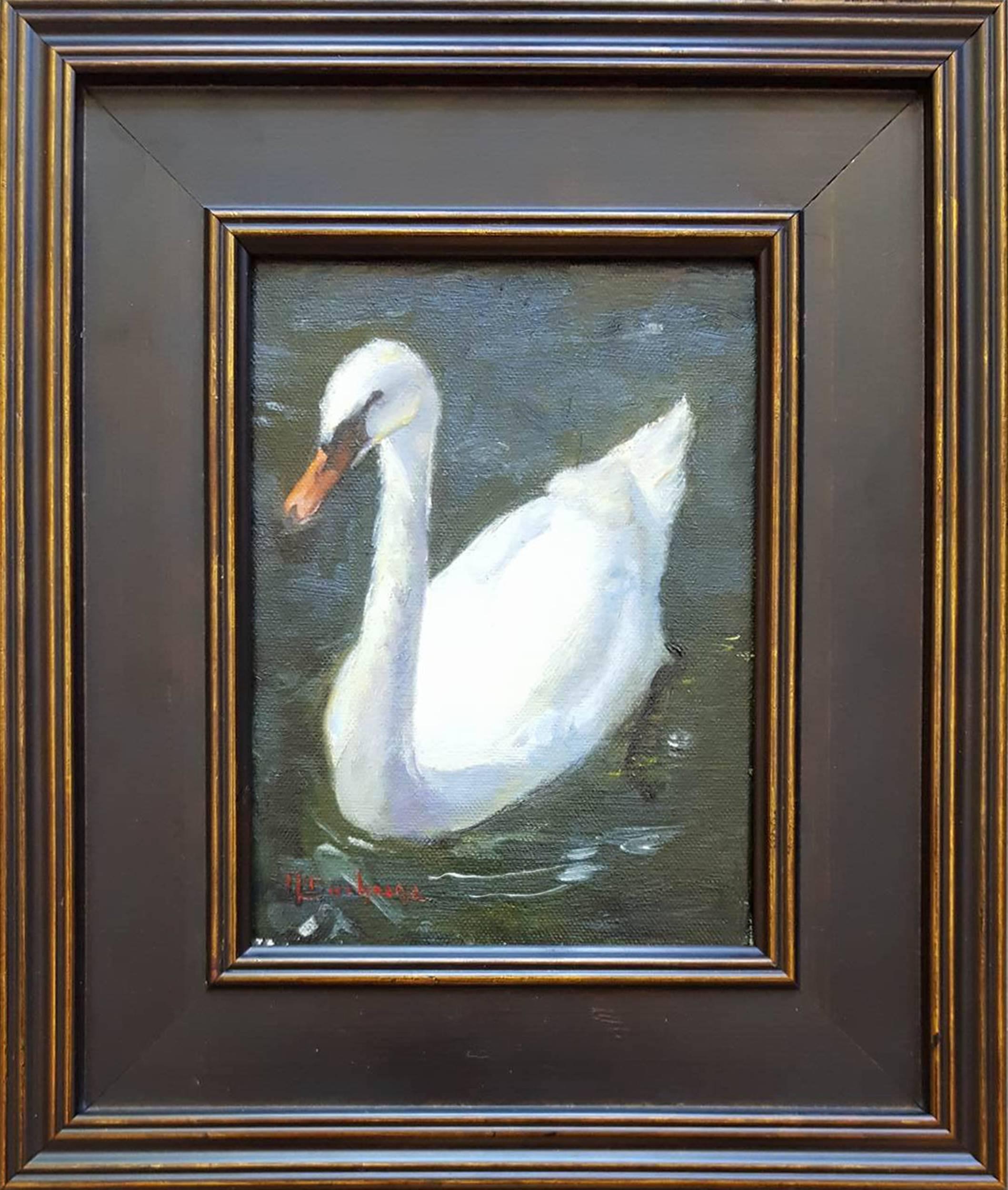 Mireille Duchesne Animal Painting - Elegance