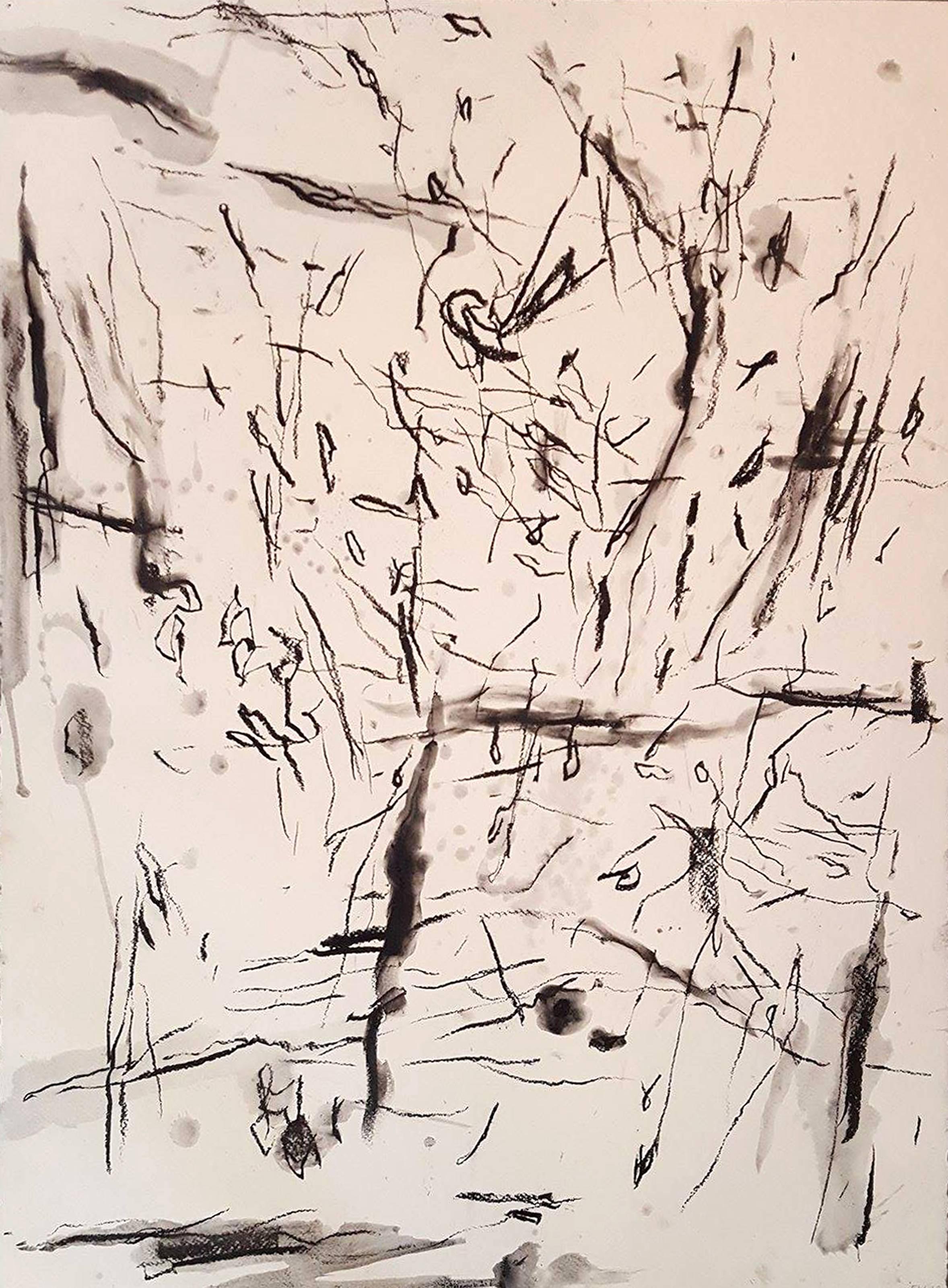 Evert Witte Abstract Drawing - World of Promises No. 11