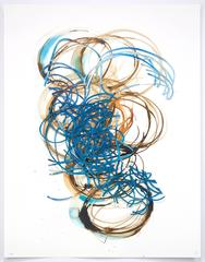 Painted and Cut Circles I