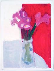 Pink Flowers in Vase