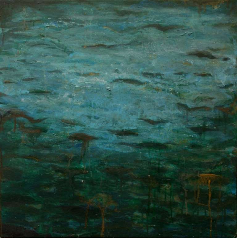 Sky in Water - Painting by Don Bracken