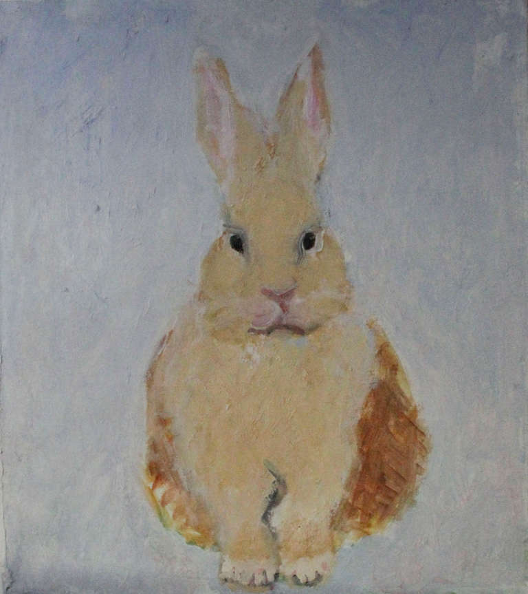Bunny - Painting by Betsy Podlach
