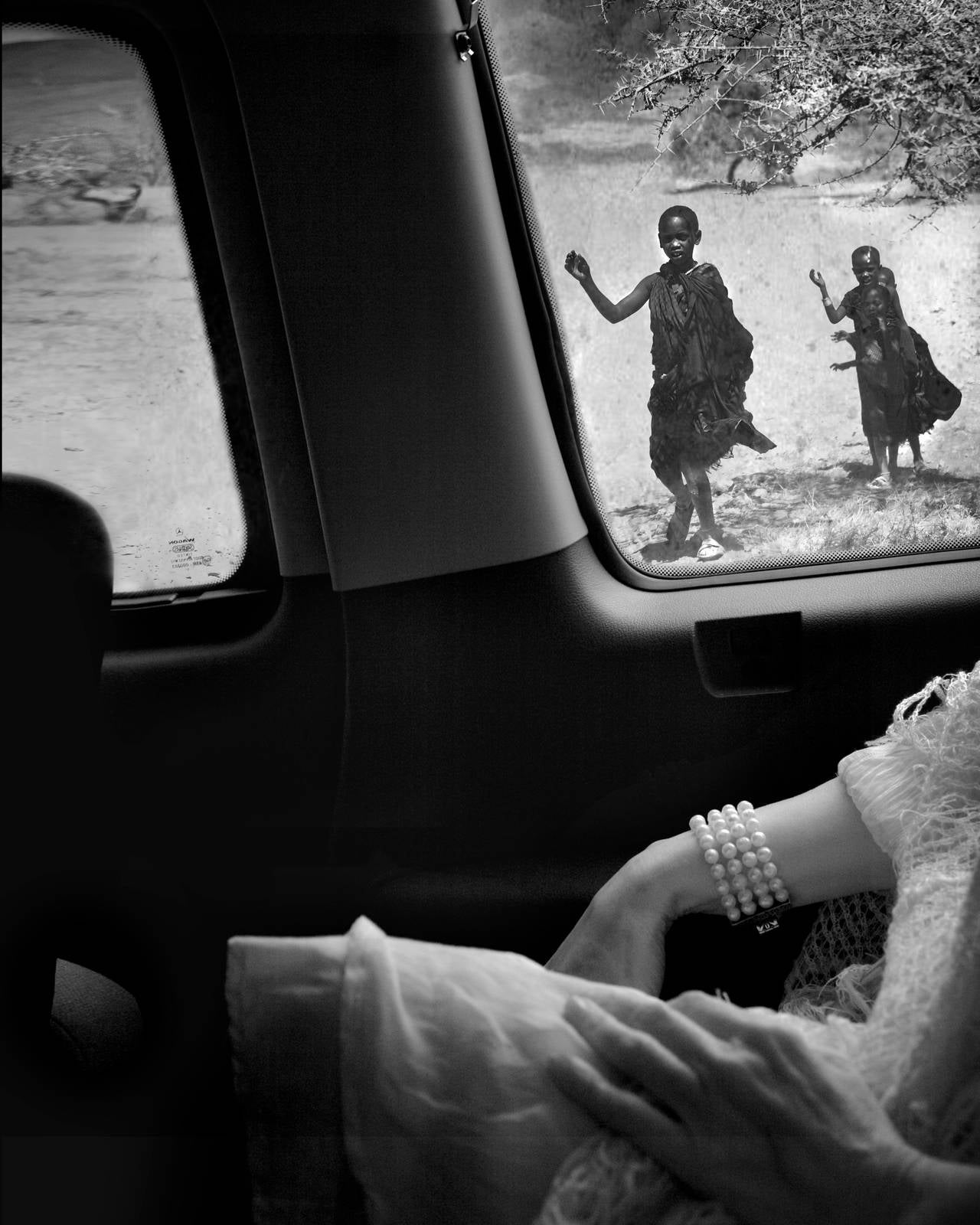 Ann George Black and White Photograph - Indifference