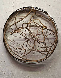 Untitled (Vines in Hoop)