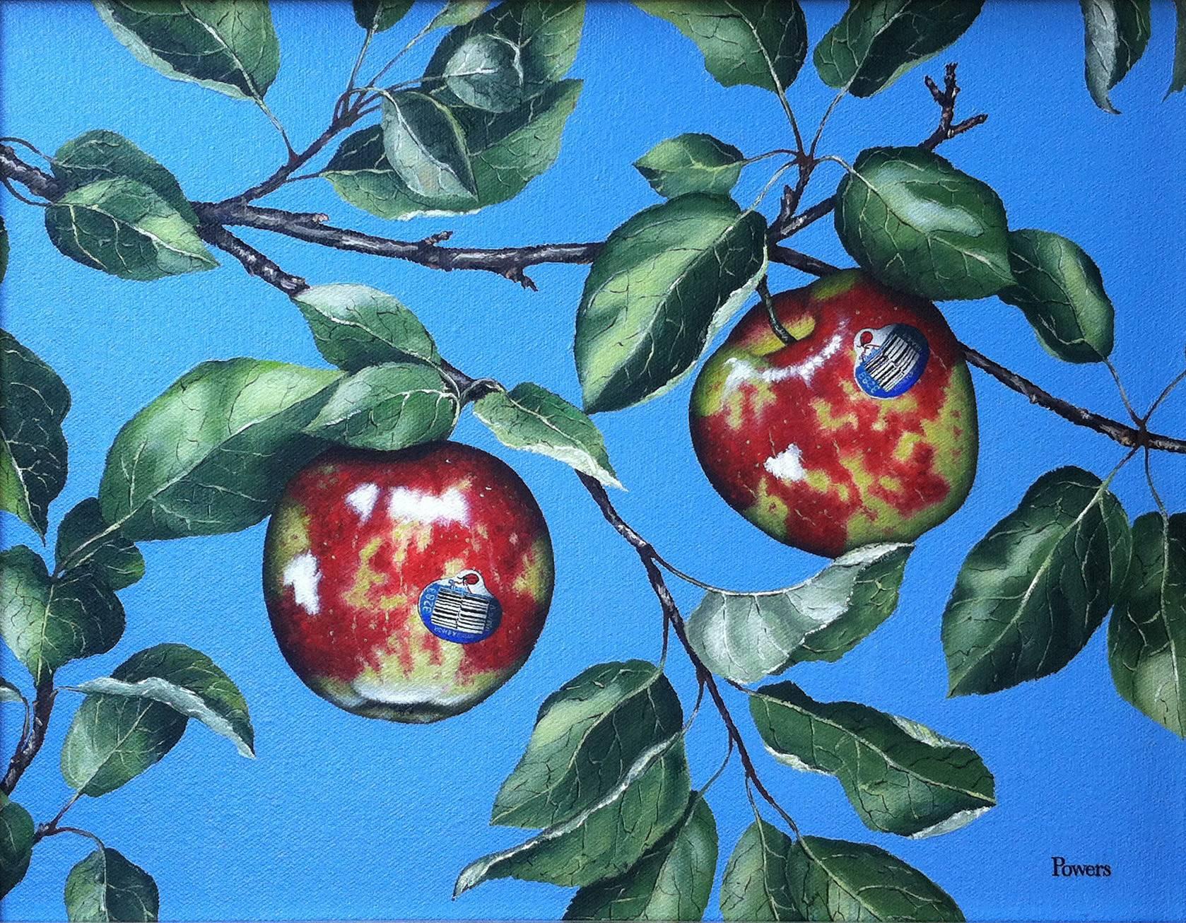 Honeycrisp - Painting by Susan Powers
